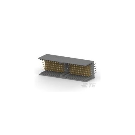 Te Connectivity Board Connector, 110 Contact(S), 5 Row(S), Male, Straight, 0.079 Inch Pitch, Solder Terminal,  5100143-1